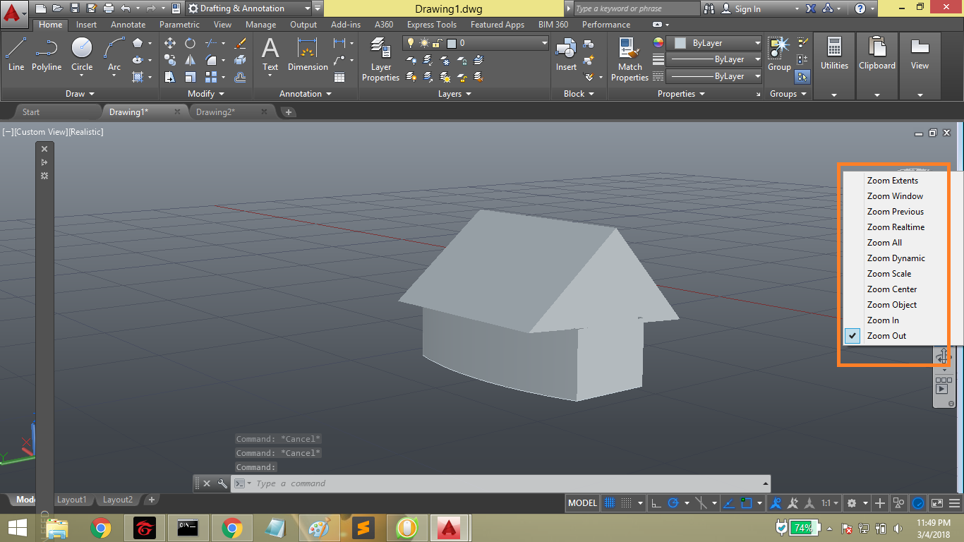 Detail Tidak Bisa Zoom In Gambar Di Autocad Nomer 4