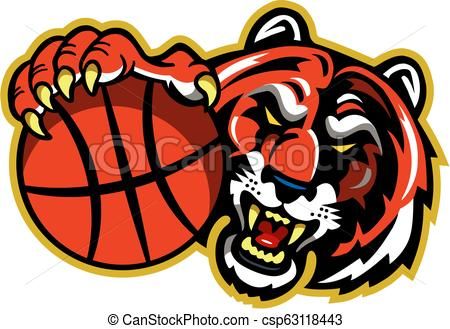 Detail Tiger Basketball Clipart Nomer 32
