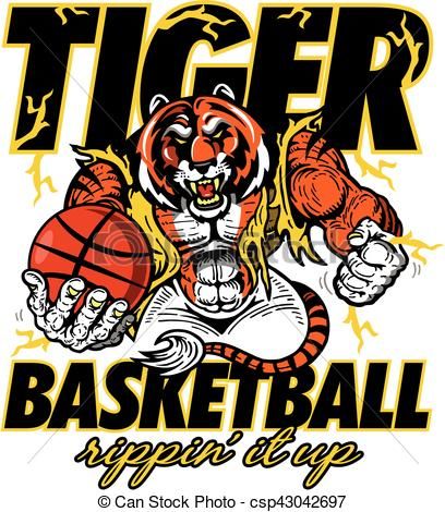 Detail Tiger Basketball Clipart Nomer 37