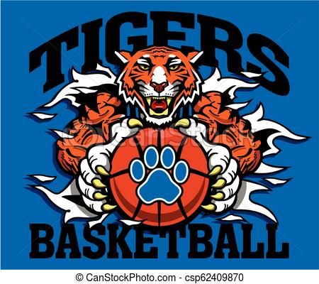 Detail Tiger Basketball Clipart Nomer 40