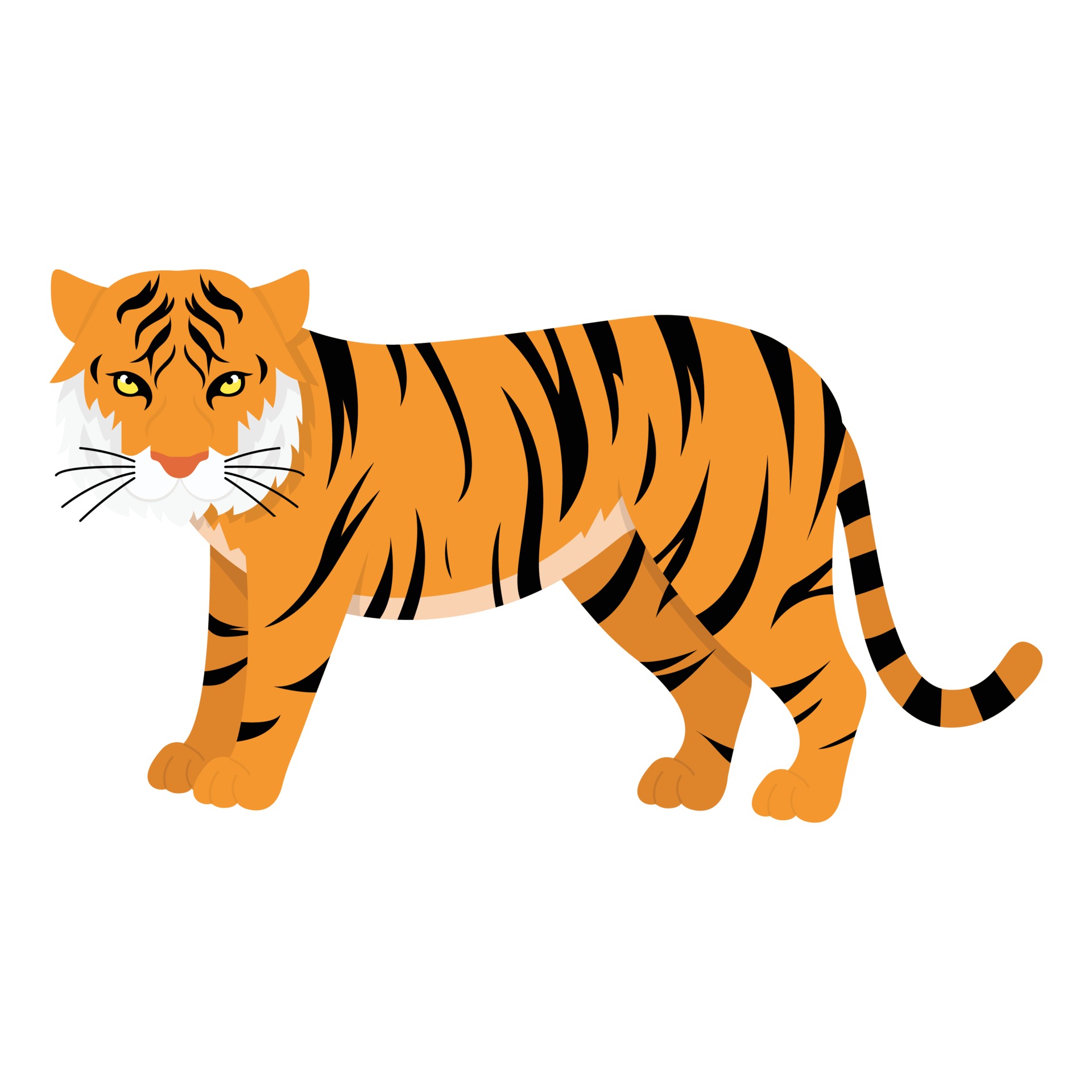 Detail Tiger Cartoon Images Nomer 18