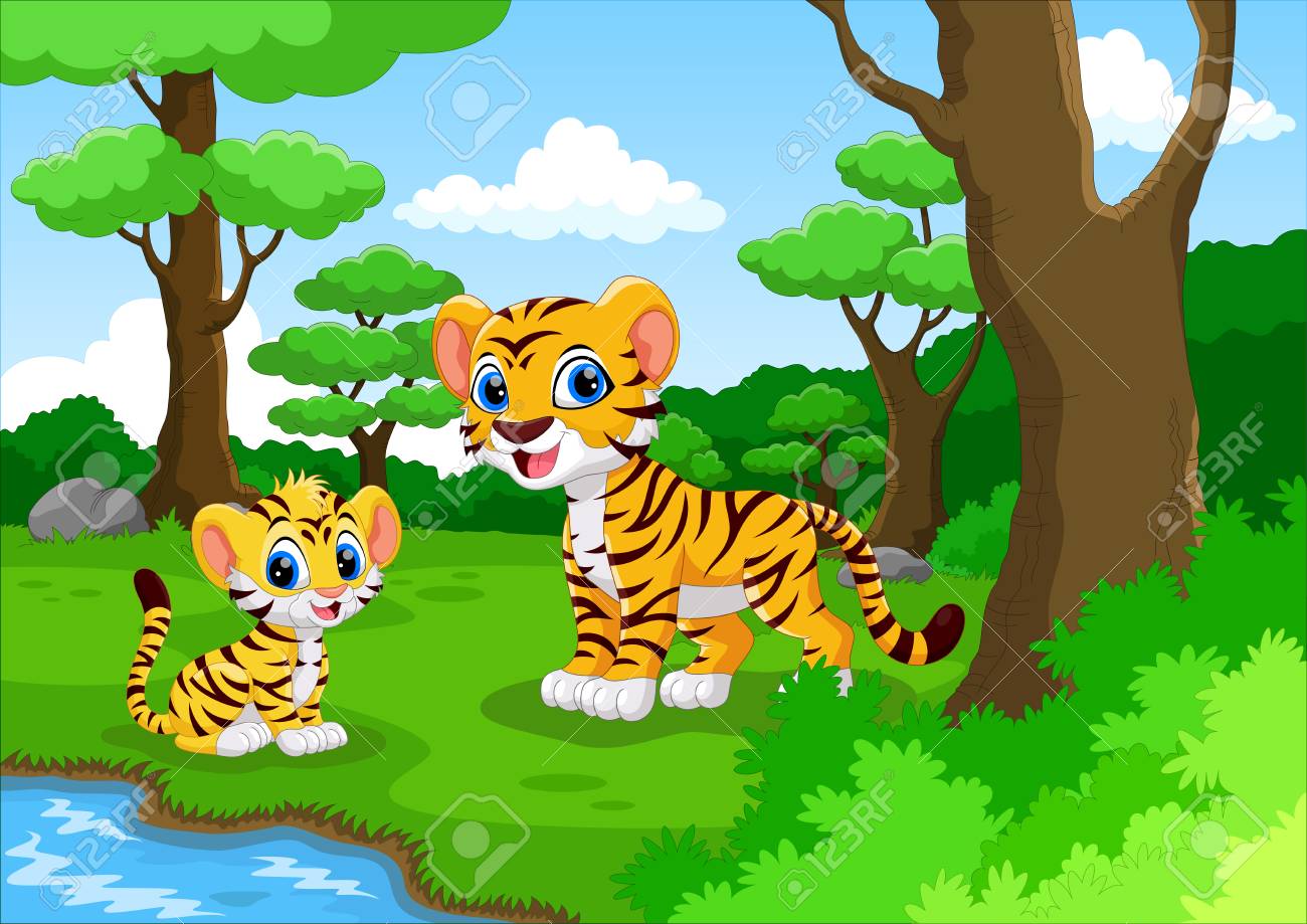 Detail Tiger Cartoon Images Nomer 50