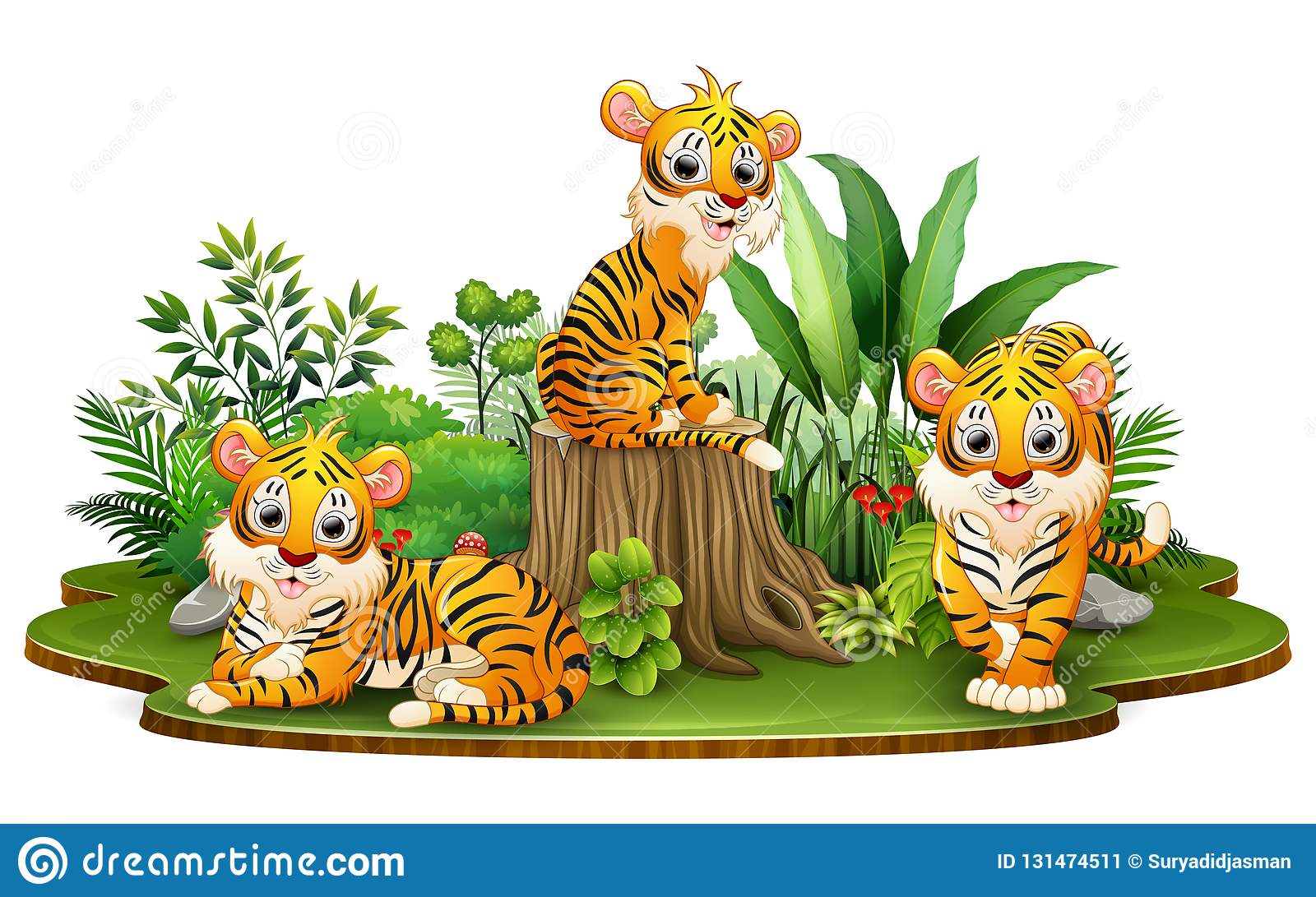 Detail Tiger Cartoon Images Nomer 55