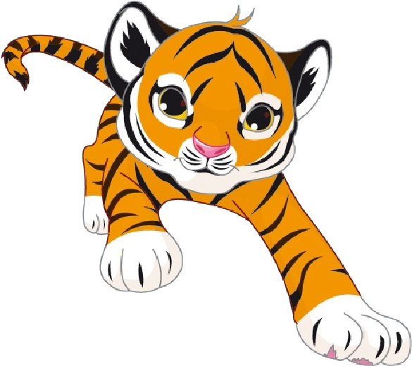 Detail Tiger Cartoon Png Nomer 18