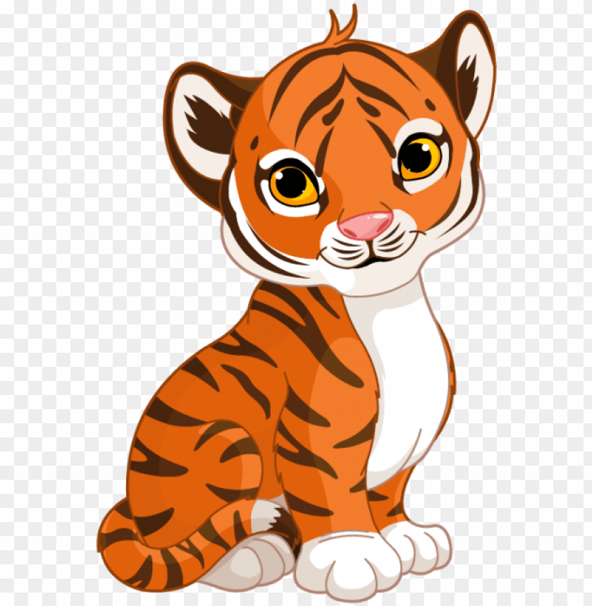 Detail Tiger Cartoon Png Nomer 4