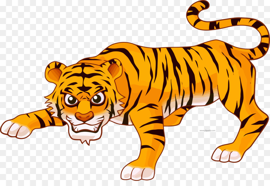 Detail Tiger Cartoon Png Nomer 40