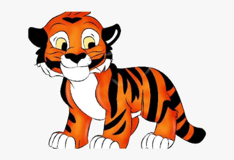 Detail Tiger Cartoon Png Nomer 8