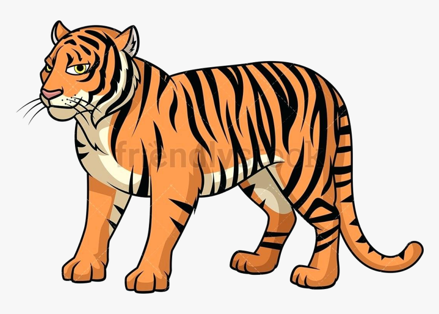 Detail Tiger Clipart Png Nomer 15