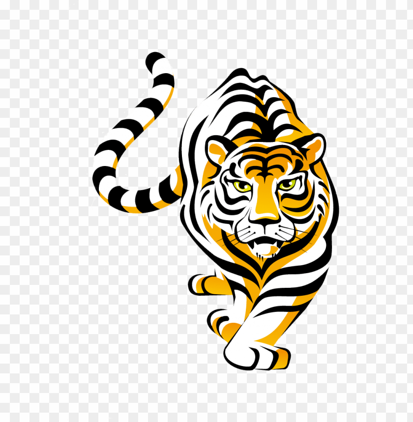 Detail Tiger Clipart Png Nomer 25