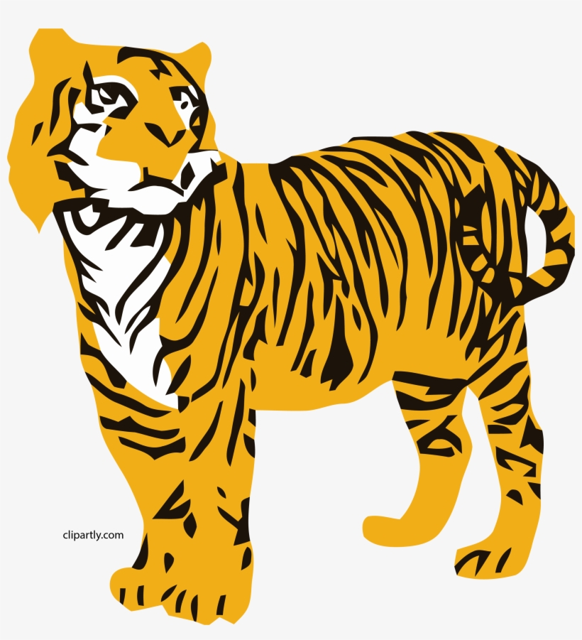 Detail Tiger Clipart Png Nomer 52