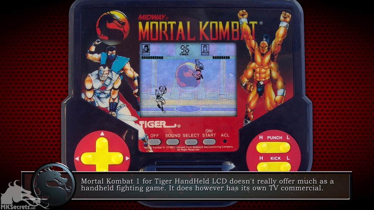 Detail Tiger Electronics Mortal Kombat Nomer 4