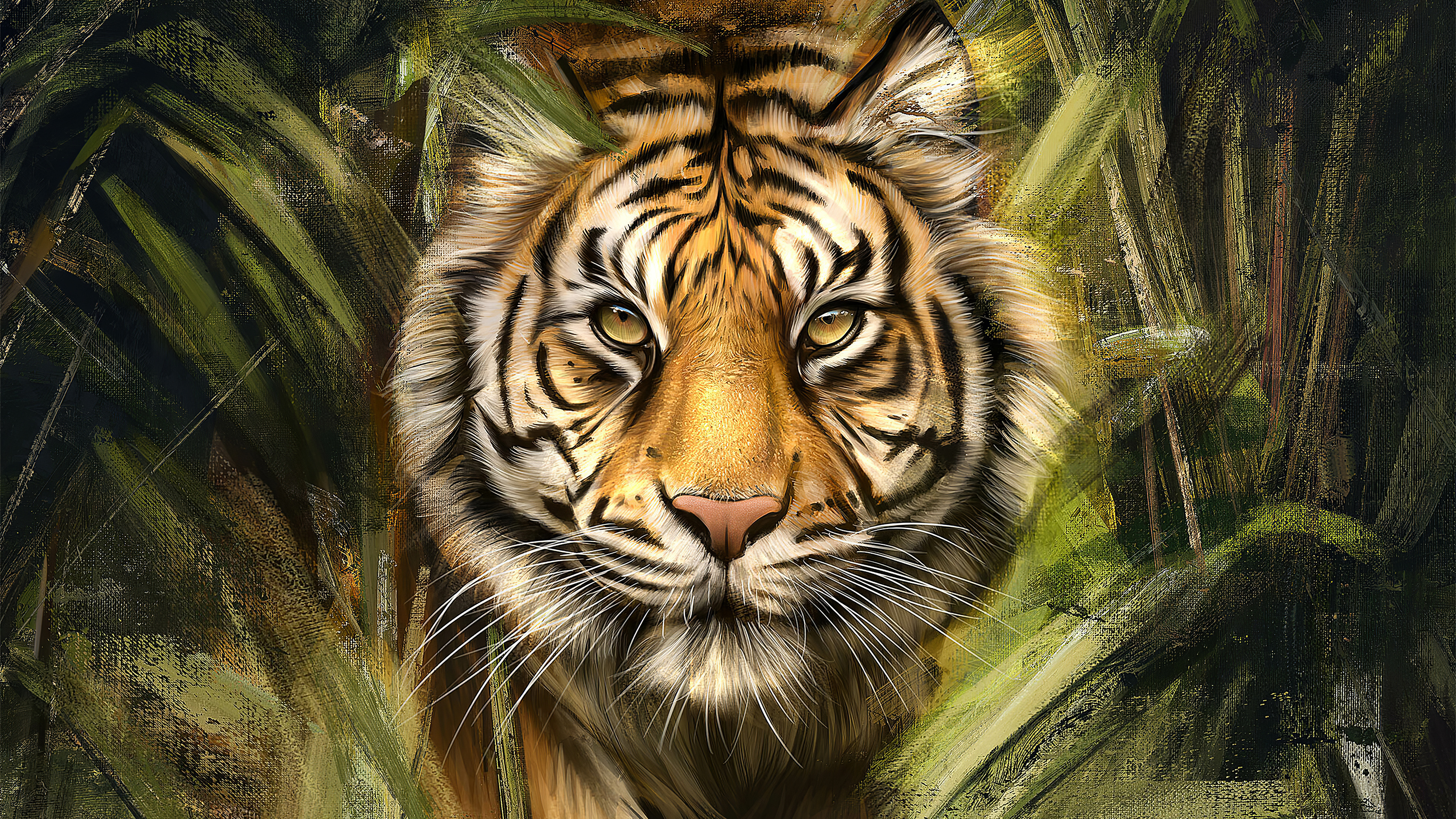 Detail Tiger Hd Wallpaper Nomer 20