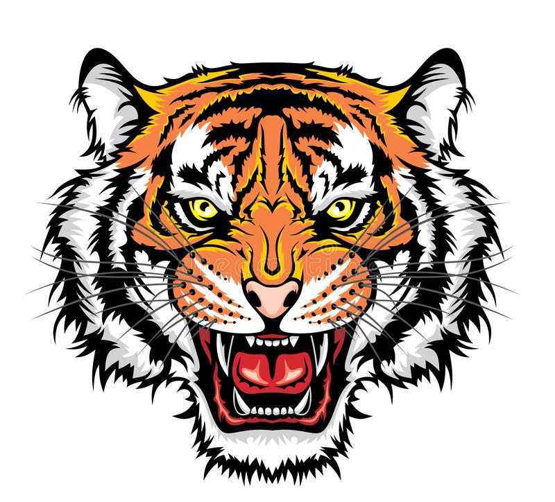 Detail Tiger Head Vector Png Nomer 25