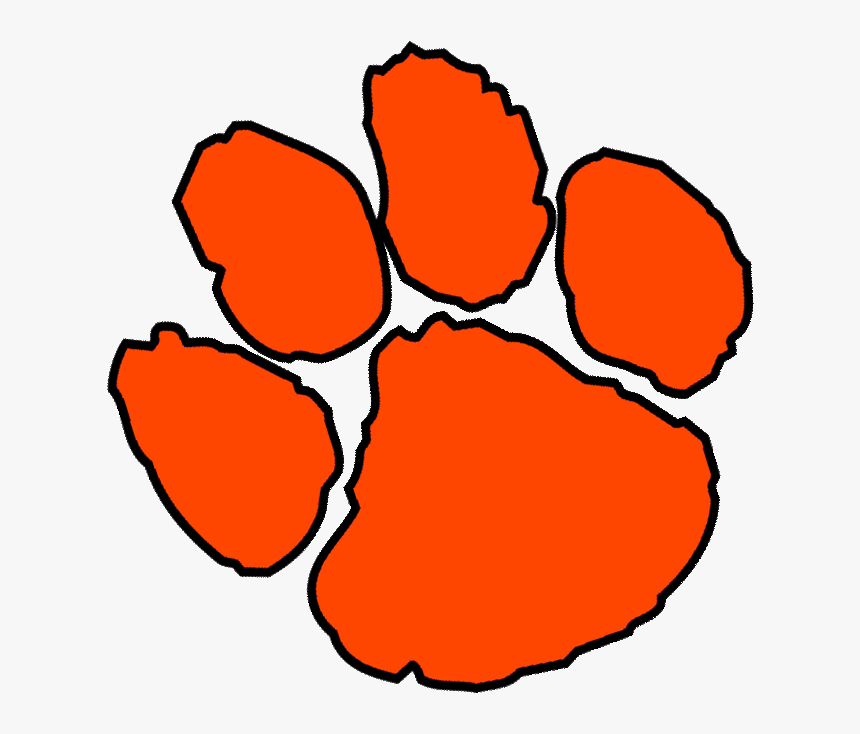 Detail Tiger Paw Print Clipart Nomer 29