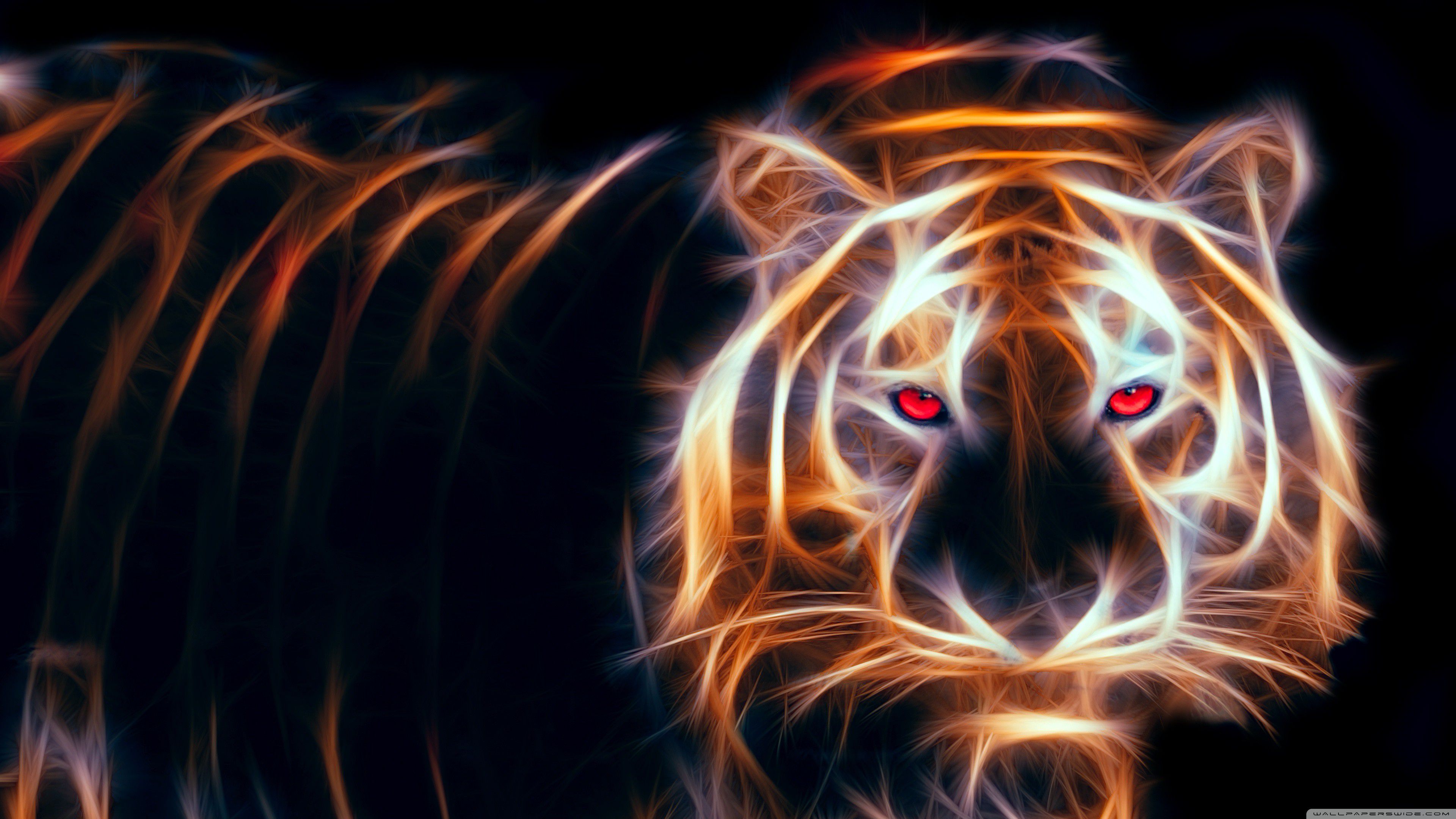 Detail Tiger Wallpaper 3d Nomer 21