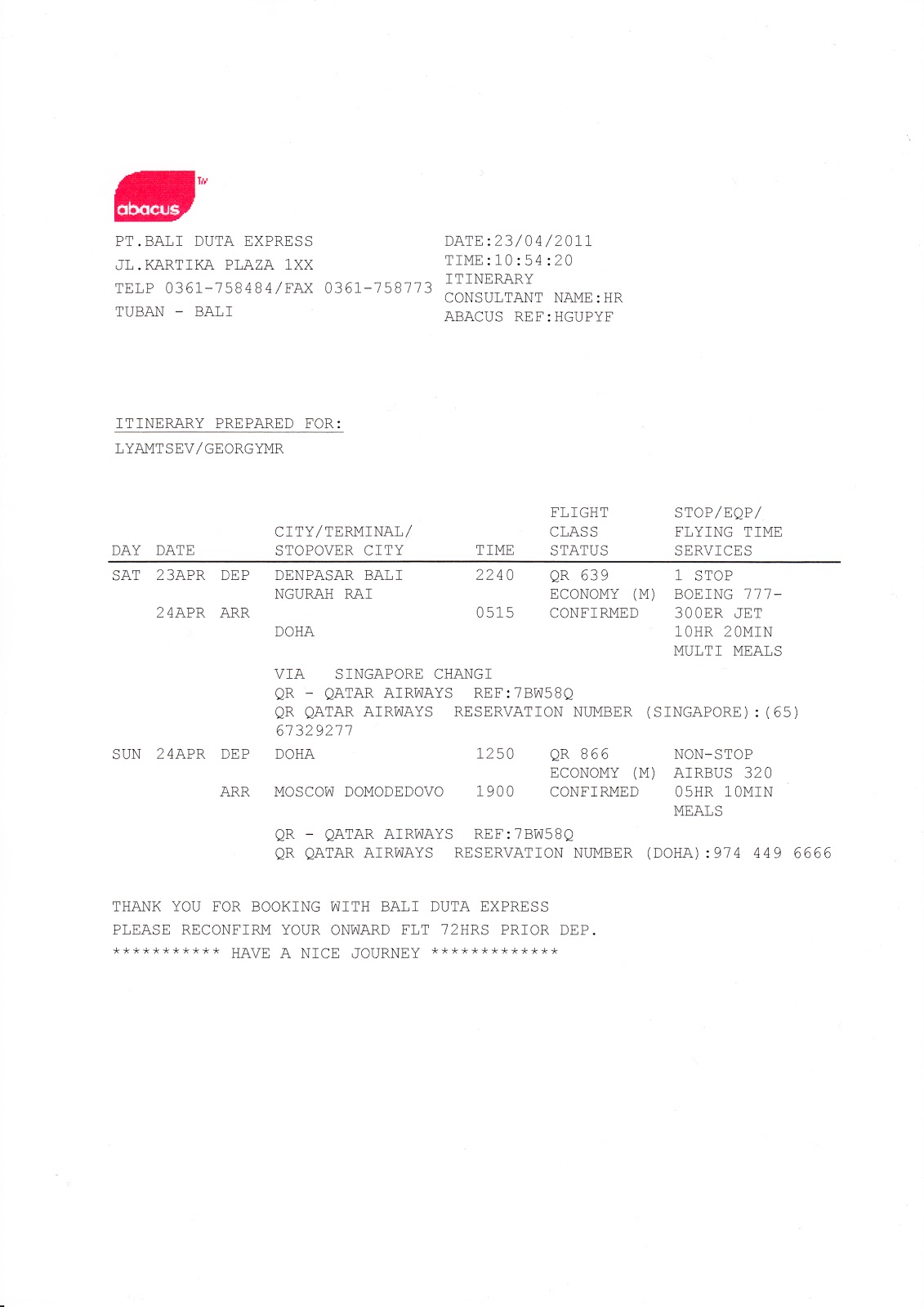 Detail Tiket Elektronik Pesawat Nomer 28