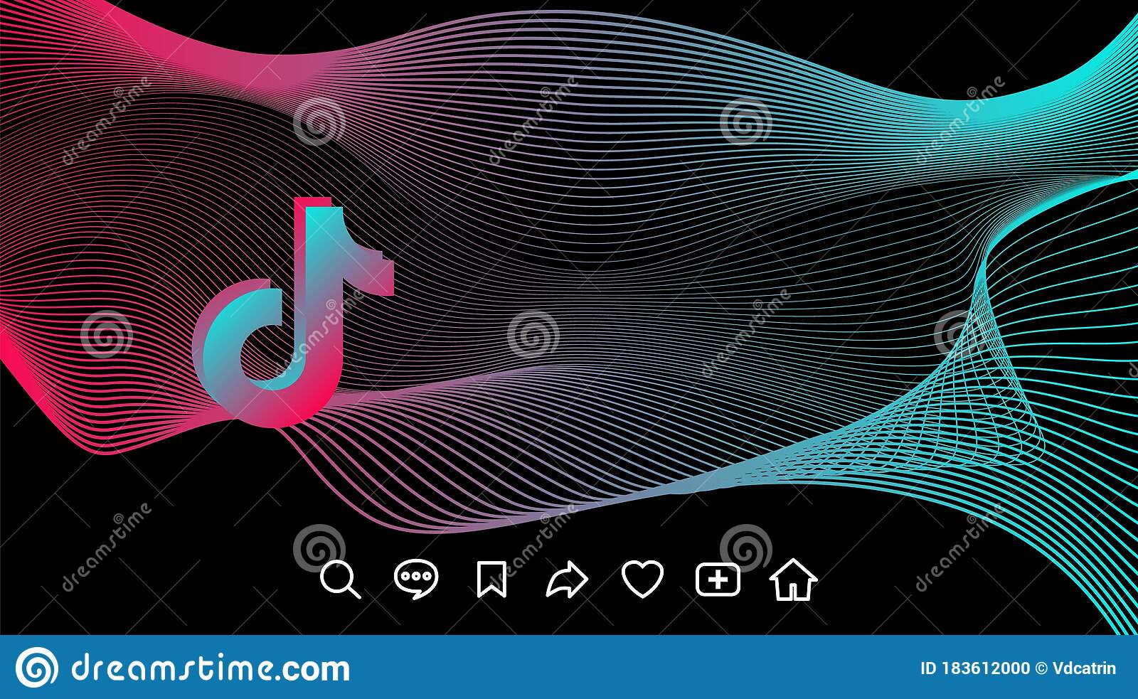 Detail Tiktok Background Design Nomer 7