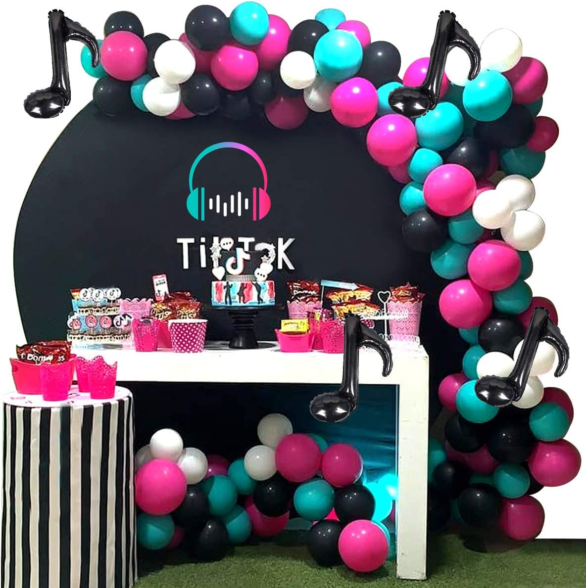 Tiktok Balloon Garland - KibrisPDR