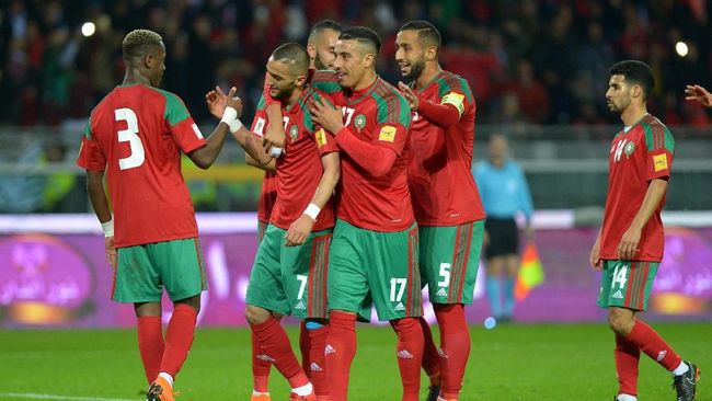 Detail Tim Nasional Sepak Bola Maroko Nomer 5