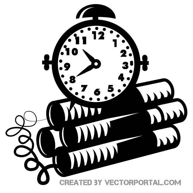 Detail Time Bomb Clipart Nomer 31