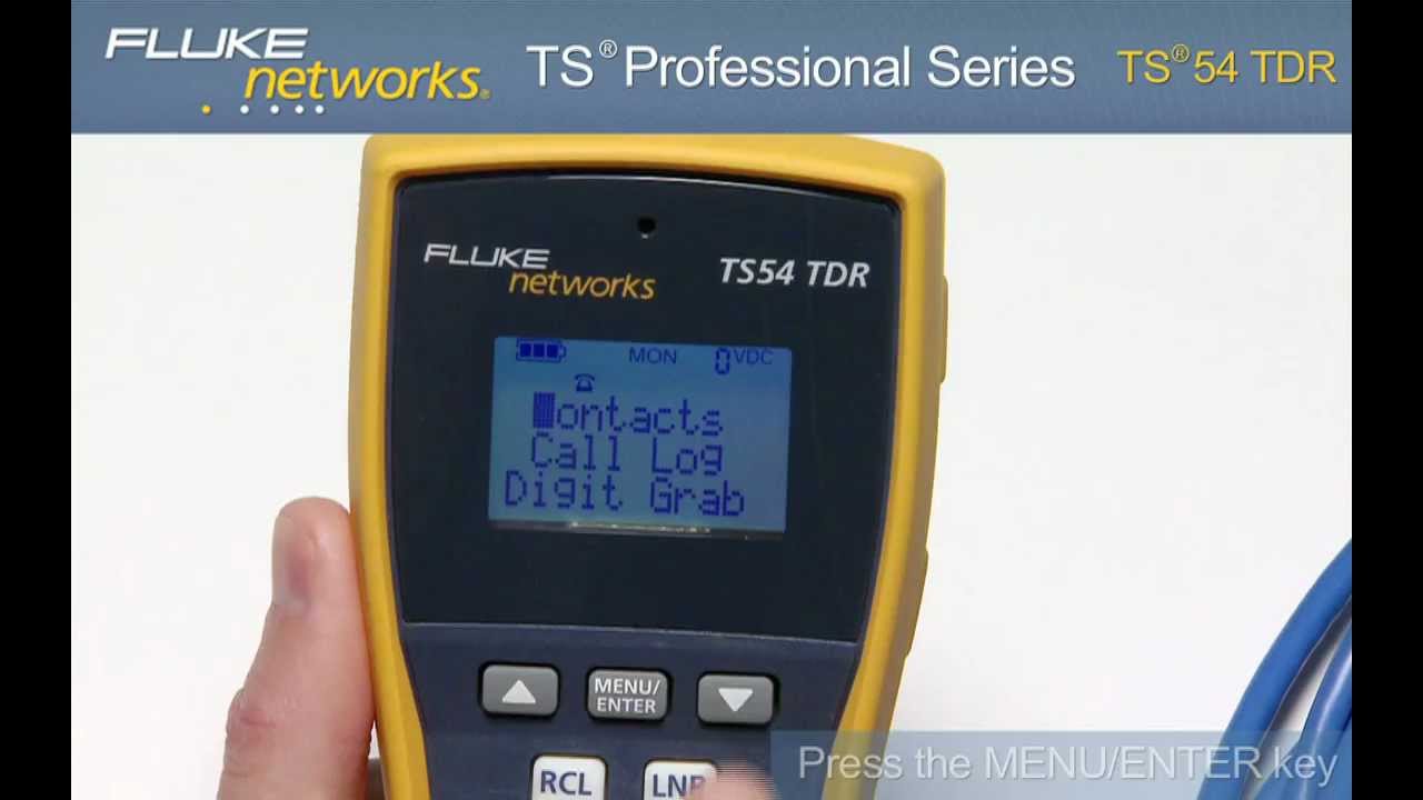 Detail Time Domain Reflectometer Fluke Nomer 33