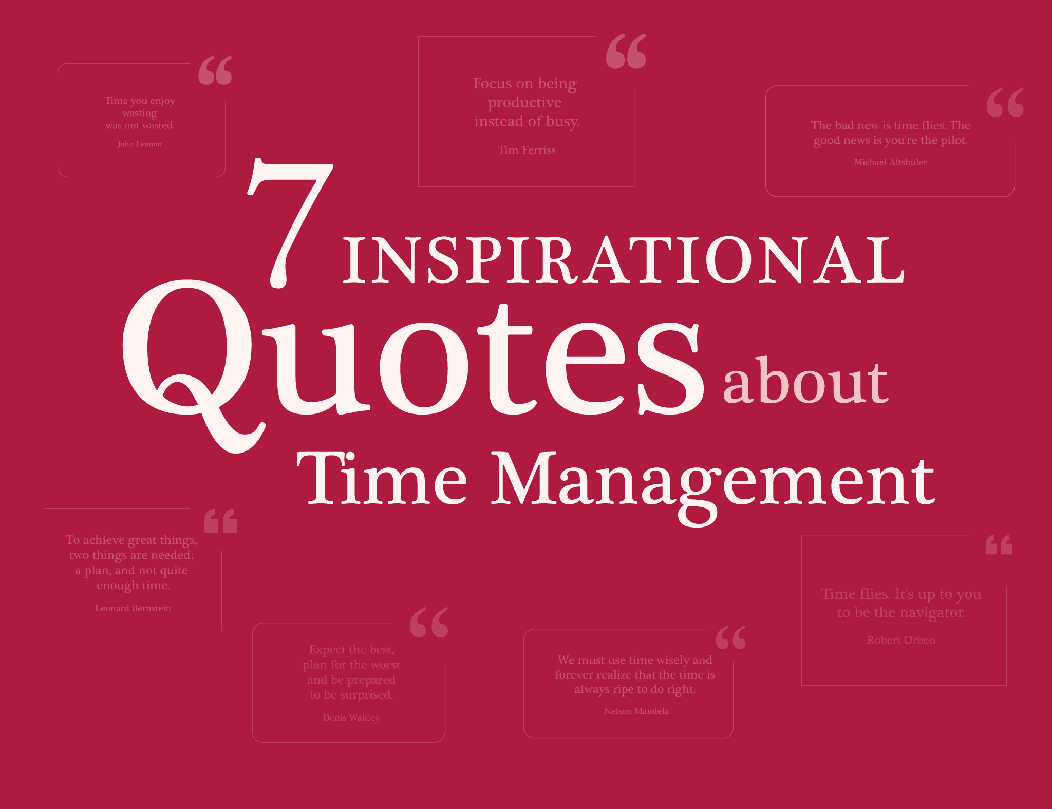 Detail Time Management Quotes Nomer 45