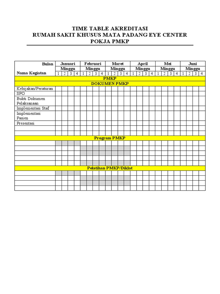 Detail Time Table Contoh Nomer 17