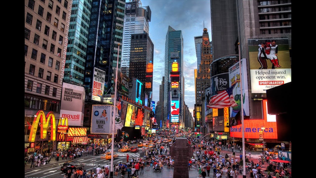 Times Square 4k - KibrisPDR