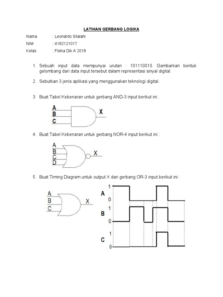 Detail Timing Diagram Gerbang Logika Nomer 21