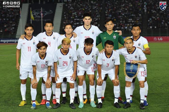 Timnas U22 Thailand - KibrisPDR