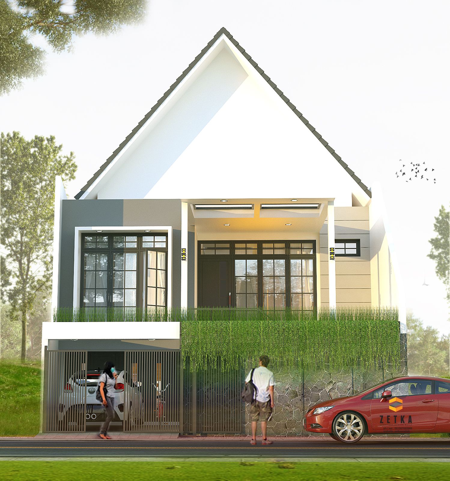 Detail Tinggi Rumah 1 Lantai Nomer 11