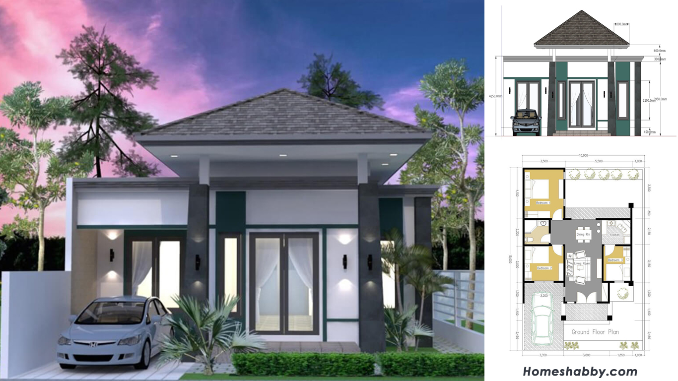 Detail Tinggi Rumah Minimalis Nomer 15