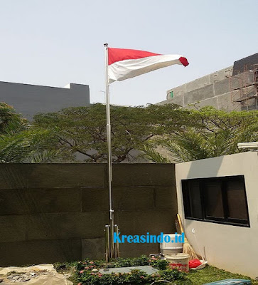 Detail Tinggi Tiang Bendera Depan Rumah Nomer 3