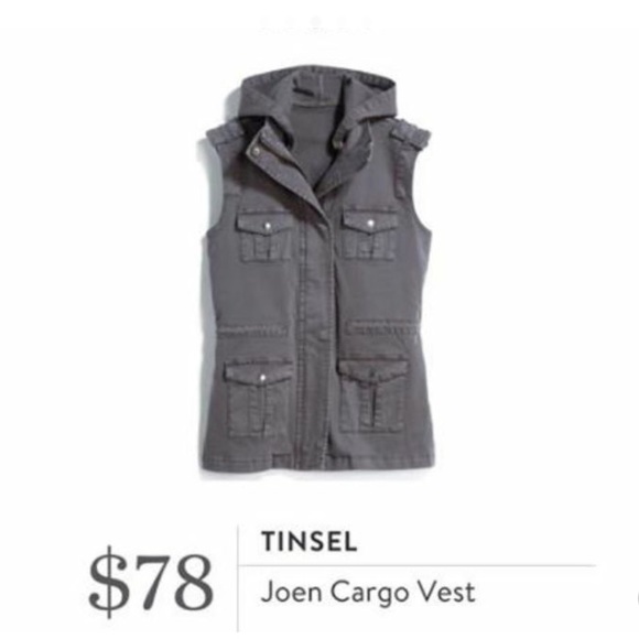 Detail Tinsel Vest Nomer 18