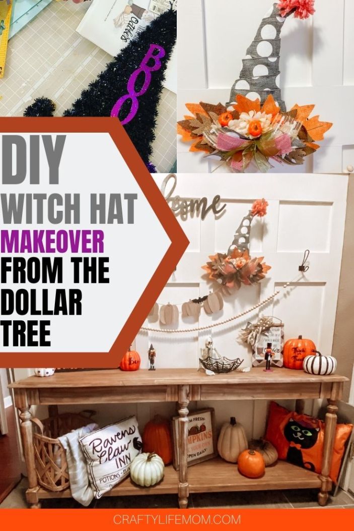 Detail Tinsel Witch Hat Dollar Tree Nomer 16