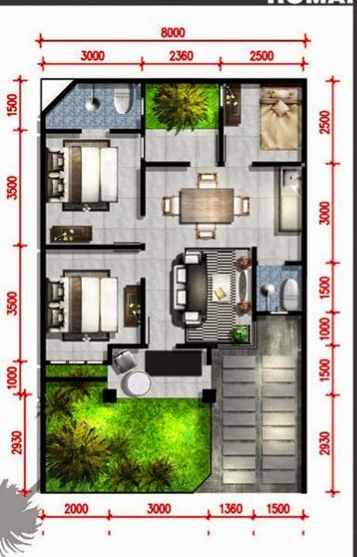 Detail Tipe Rumah 100 Meter Nomer 34