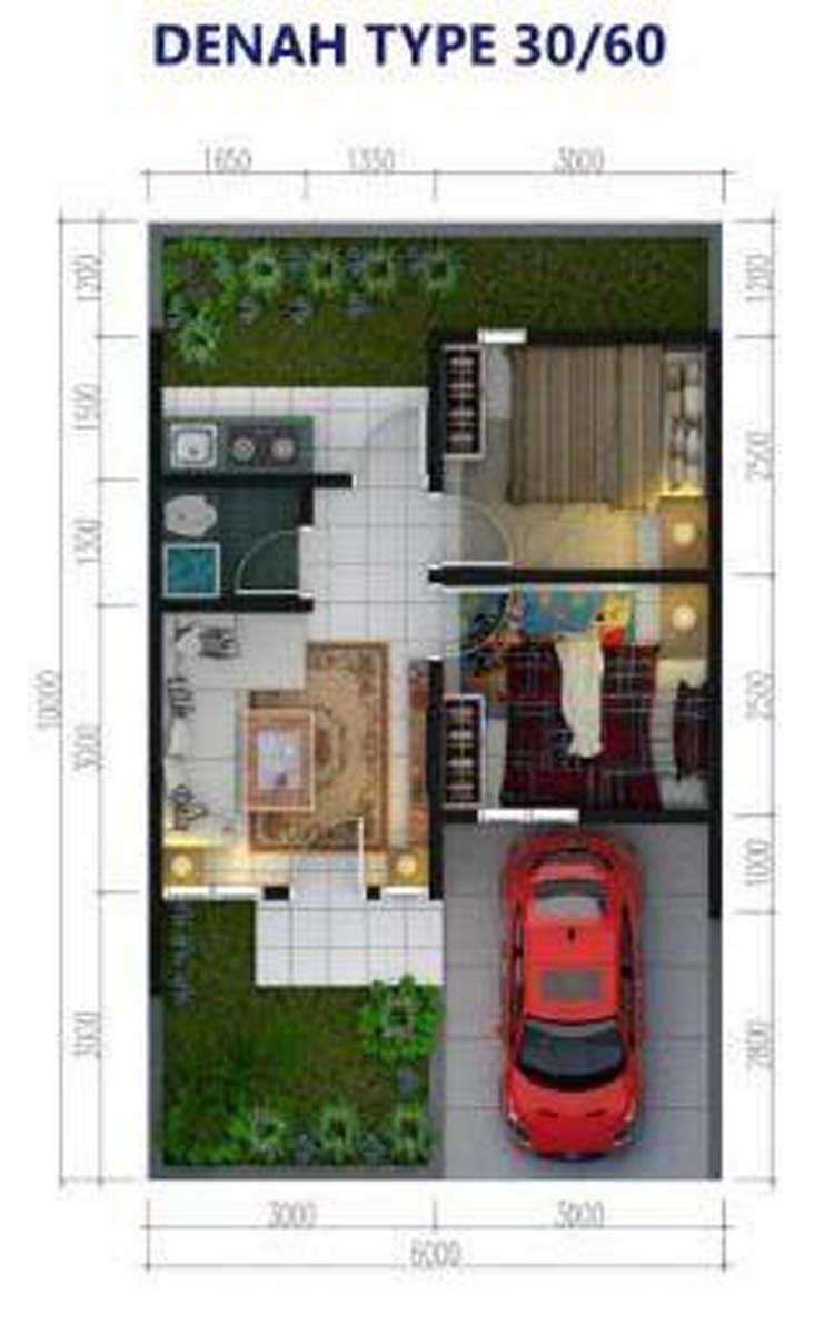 Detail Tipe Rumah 30 Nomer 44