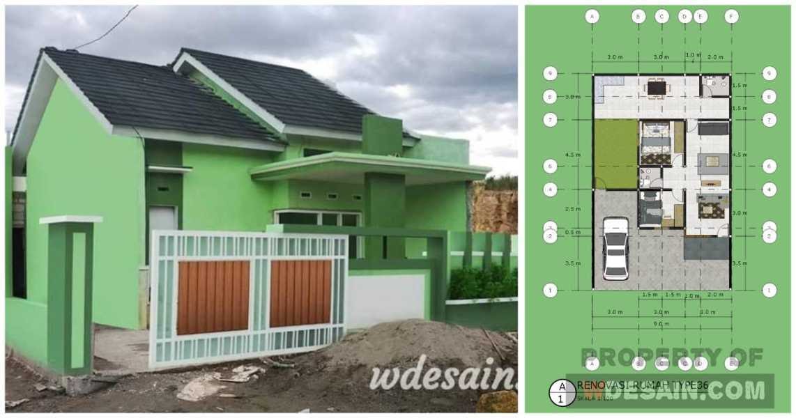 Detail Tipe Rumah 36 Minimalis Nomer 35