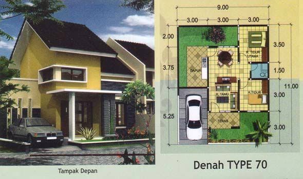 Detail Tipe Rumah 70 Nomer 2