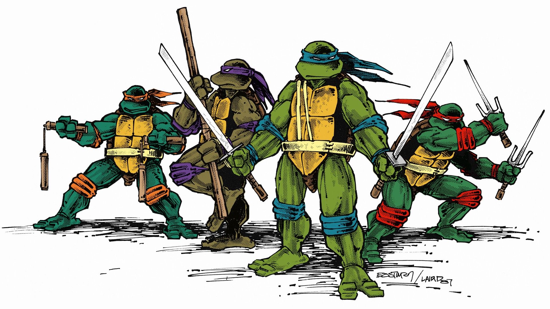 Detail Tmnt Comic Wallpaper Nomer 13