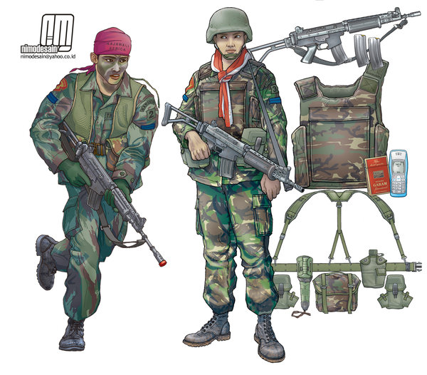 Detail Tni Vector Nomer 17