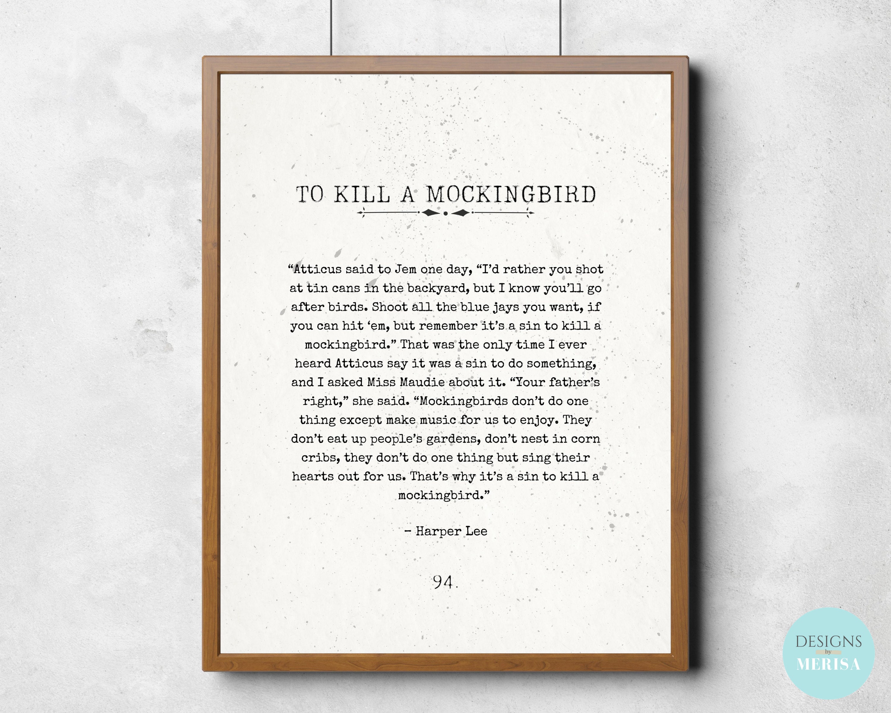 Detail To Kill A Mockingbird Quotes Nomer 49