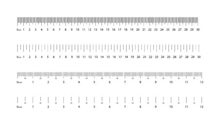 Detail To Scale Ruler Image Nomer 27