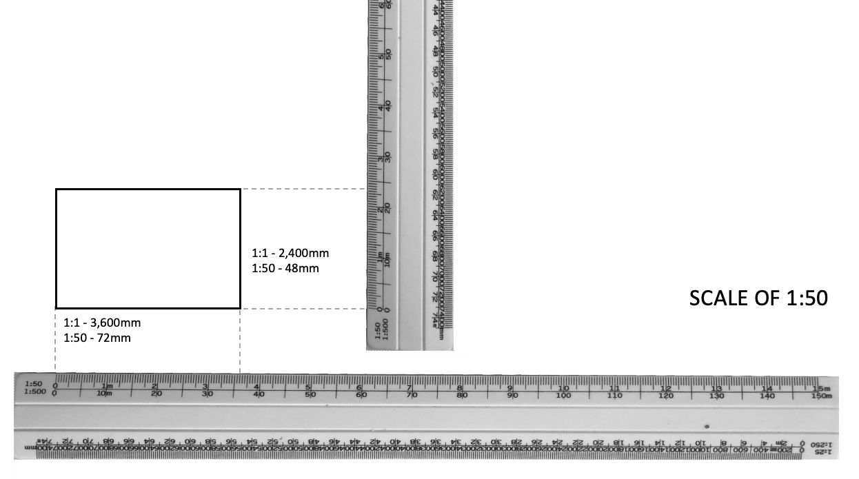 Detail To Scale Ruler Image Nomer 43