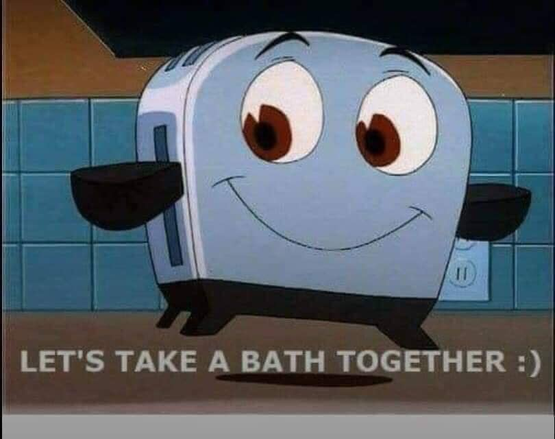 Detail Toaster Bath Meme Nomer 9