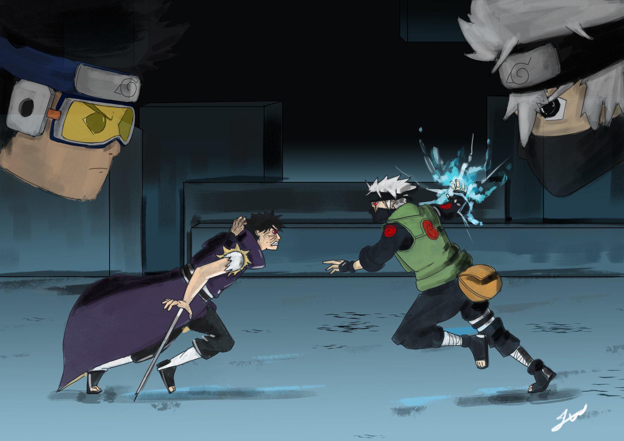 Detail Tobi Vs Kakashi Nomer 17