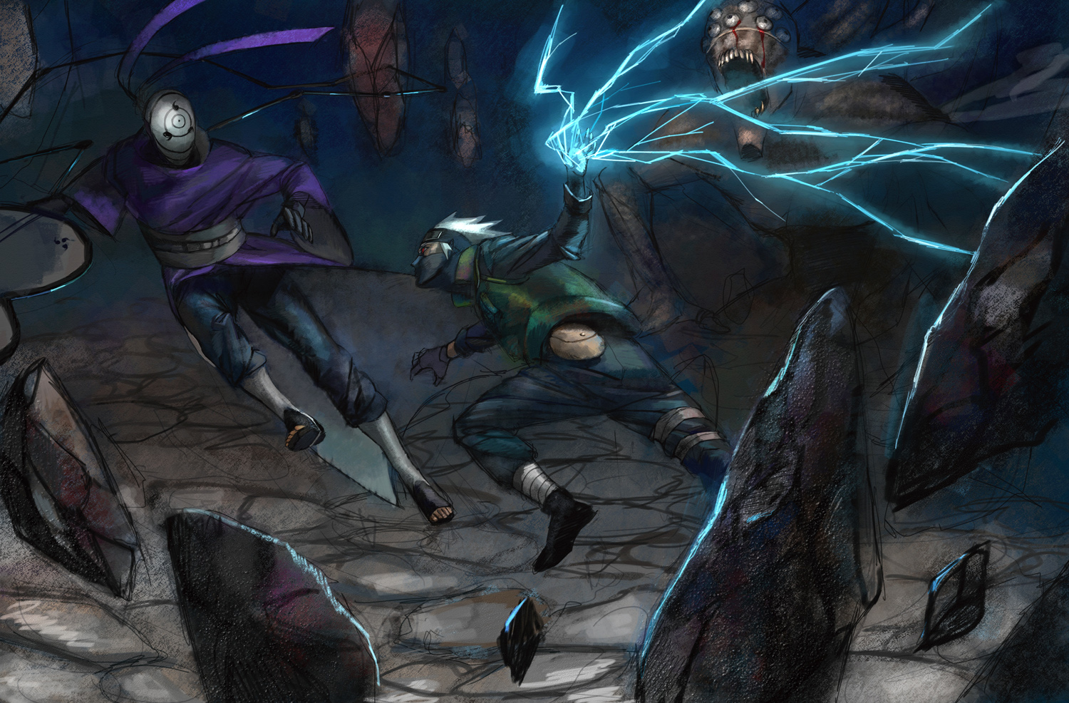 Detail Tobi Vs Kakashi Nomer 50