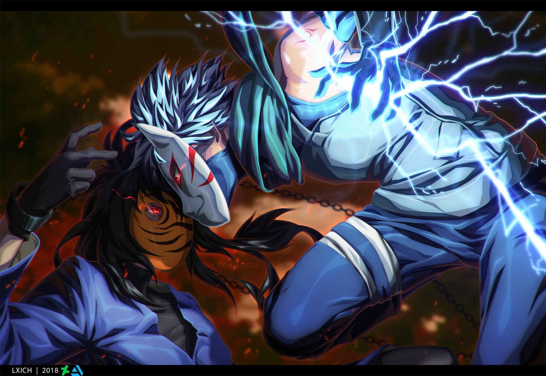 Detail Tobi Vs Kakashi Nomer 52