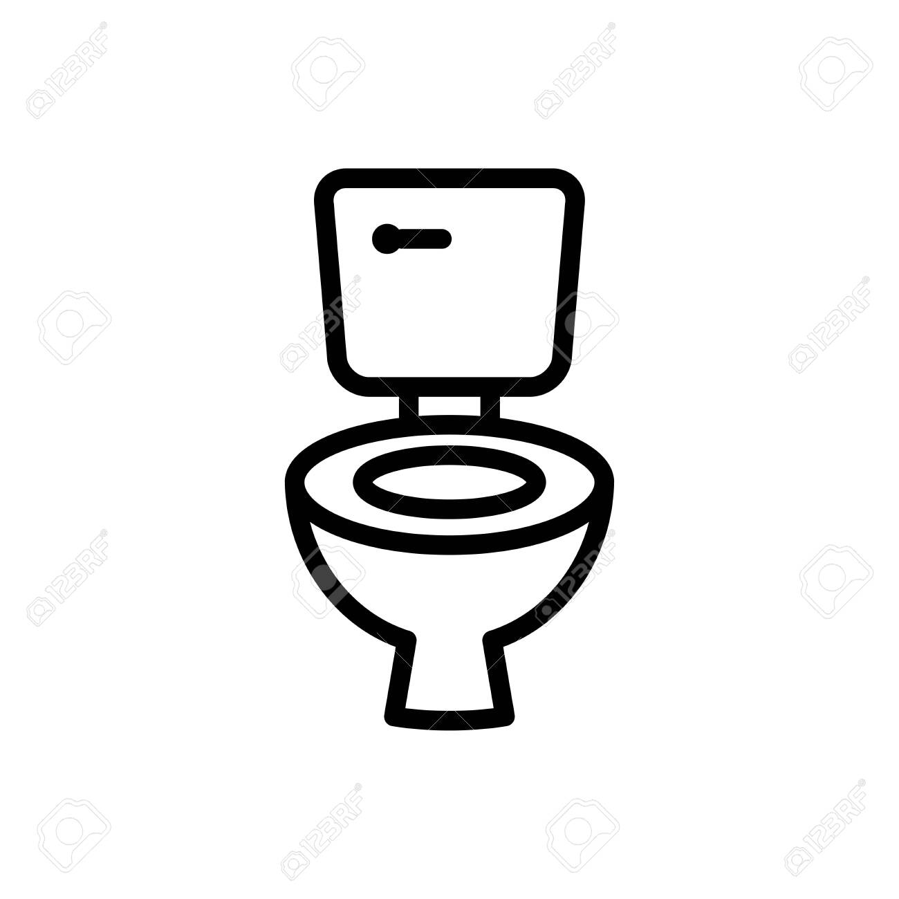 Detail Toilet Bowl Clipart Nomer 14