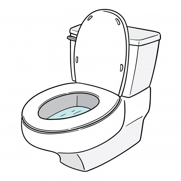 Detail Toilet Bowl Clipart Nomer 22